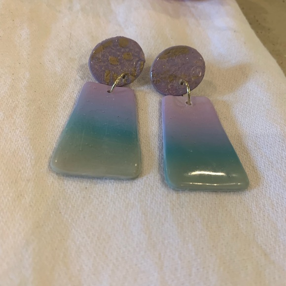 New earrings. Made out of polymer clay. Fun and amazing styles. Studs - Picture 7 of 15